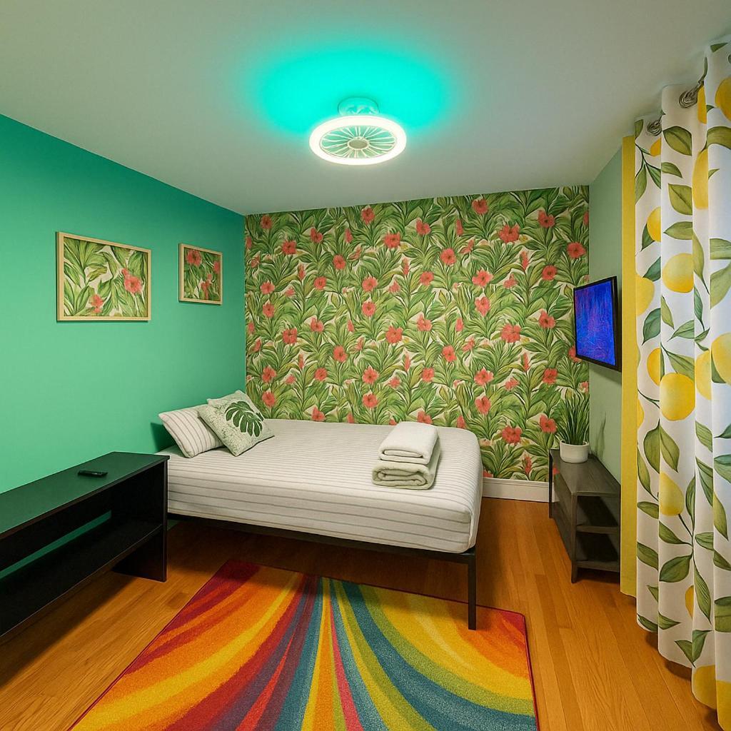 Tropical Comfort Room In Harlem Cozy Stay With Snacks & Style นิวยอร์ก ภายนอก รูปภาพ